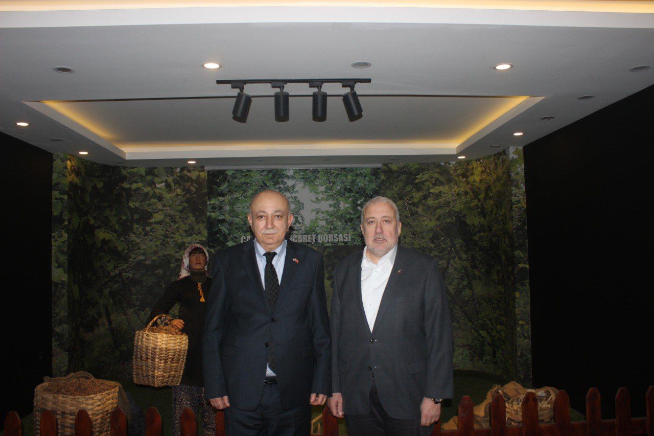 Başkan YILMAZ Başkonsolos Nikoloz İashvili'yi Kabul Etti