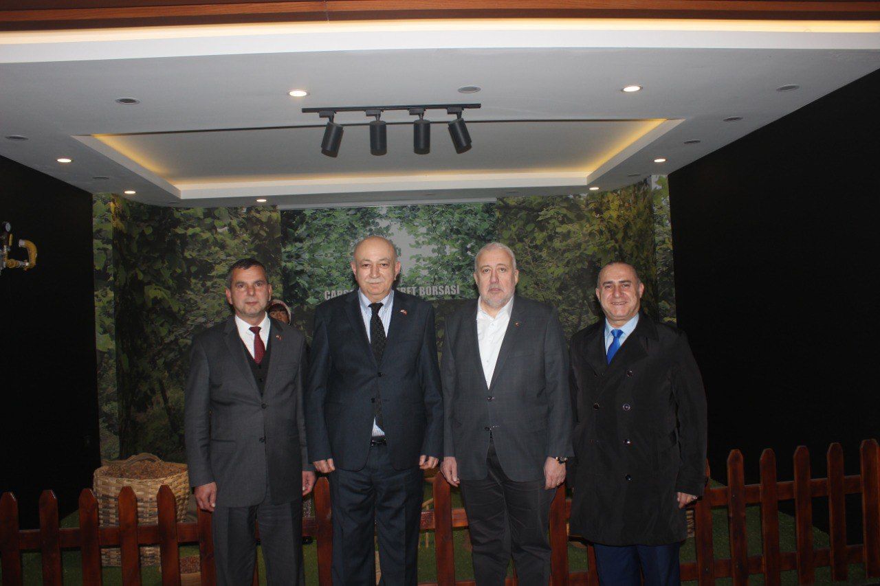 Başkan YILMAZ Başkonsolos Nikoloz İashvili'yi Kabul Etti