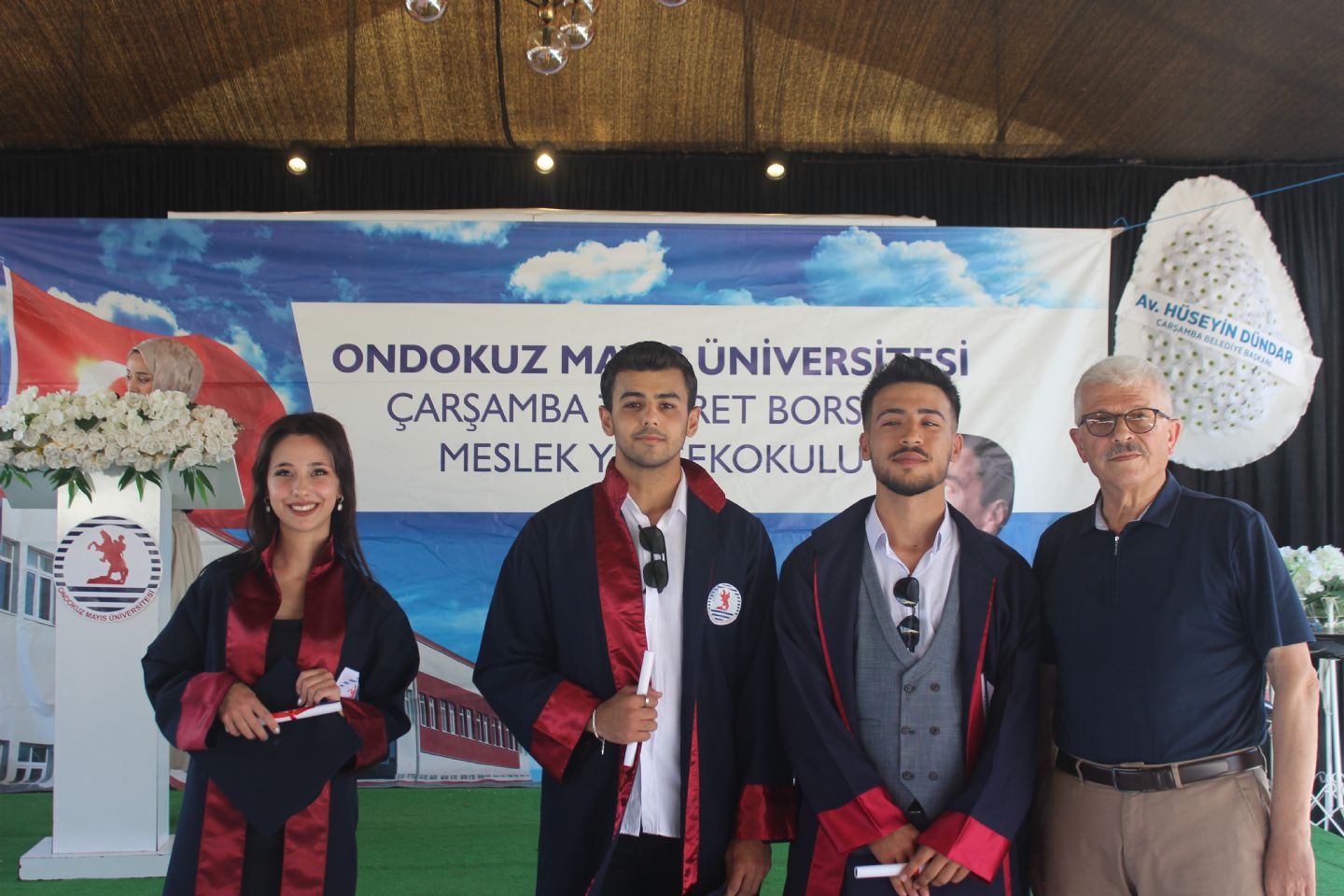 Çarşamba Ticaret Borsası Meslek Yüksekokulu Kep Attı