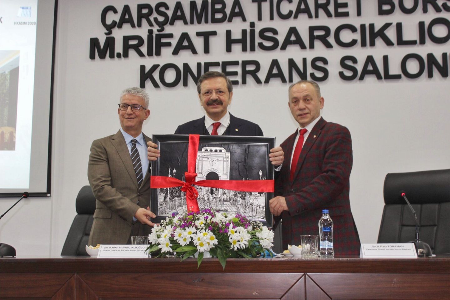 Hisarcıklıoğlu Çarşamba Ticaret Borsası’nda