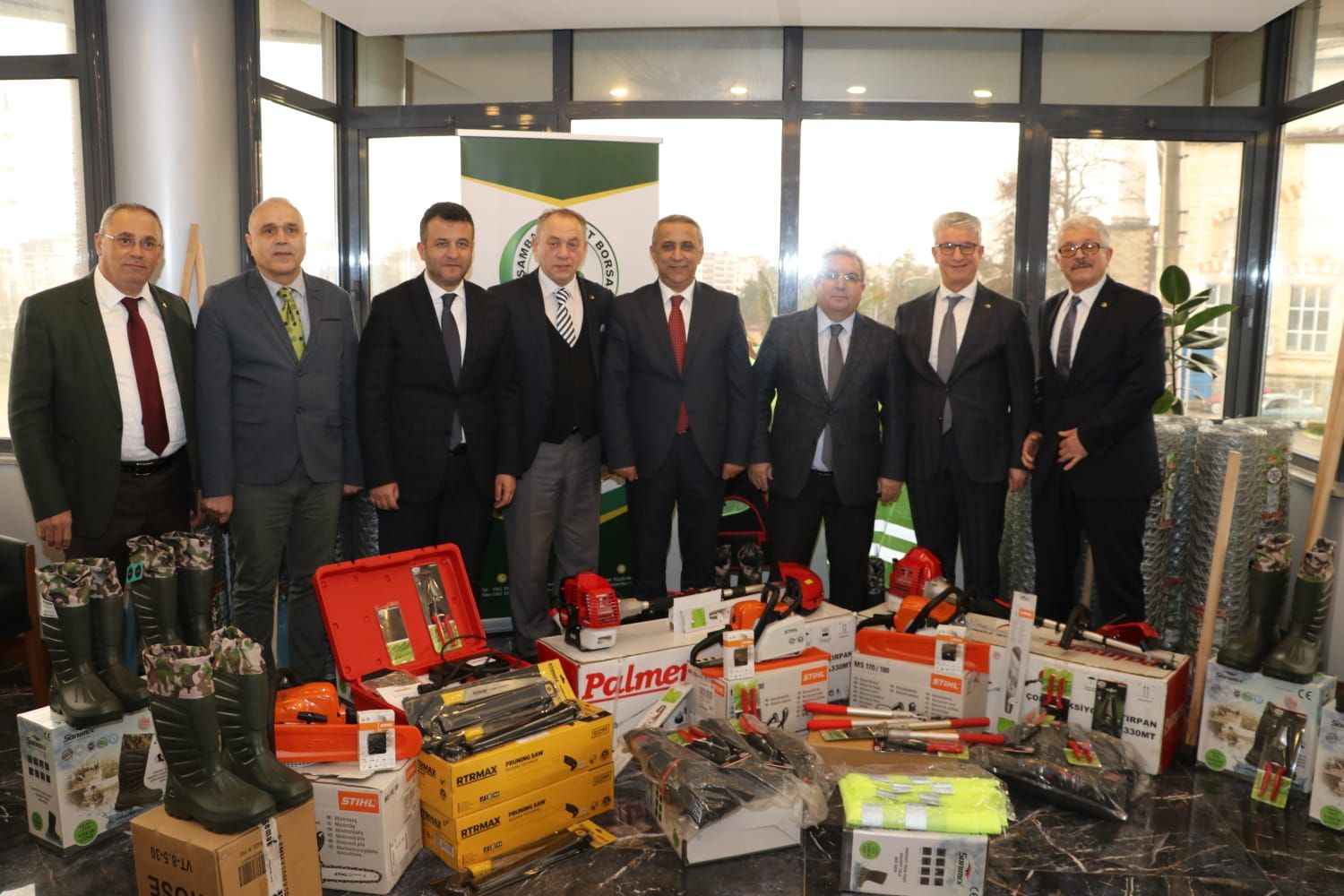 Çarşamba İlçe Tarım ve Orman Müdürlüğü ve ÇTB Arasında Fındık Bahçelerinde Rehabilite Projesi’nin Protokol İmzaları Atıldı