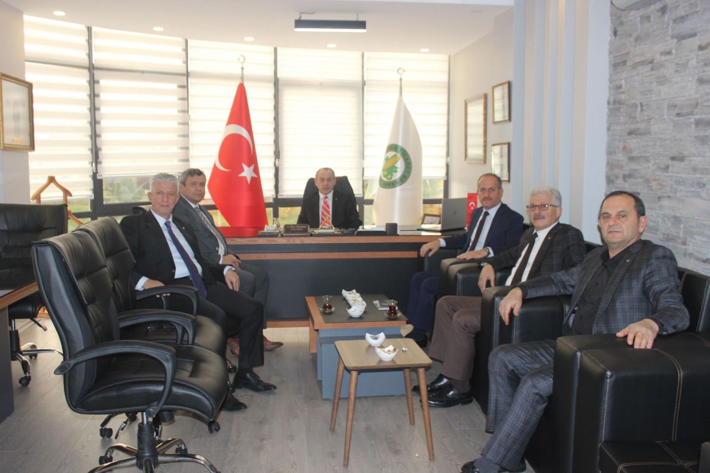 Toraman, Samsun Sosyal Güvenlik Kurumunu Ağırladı