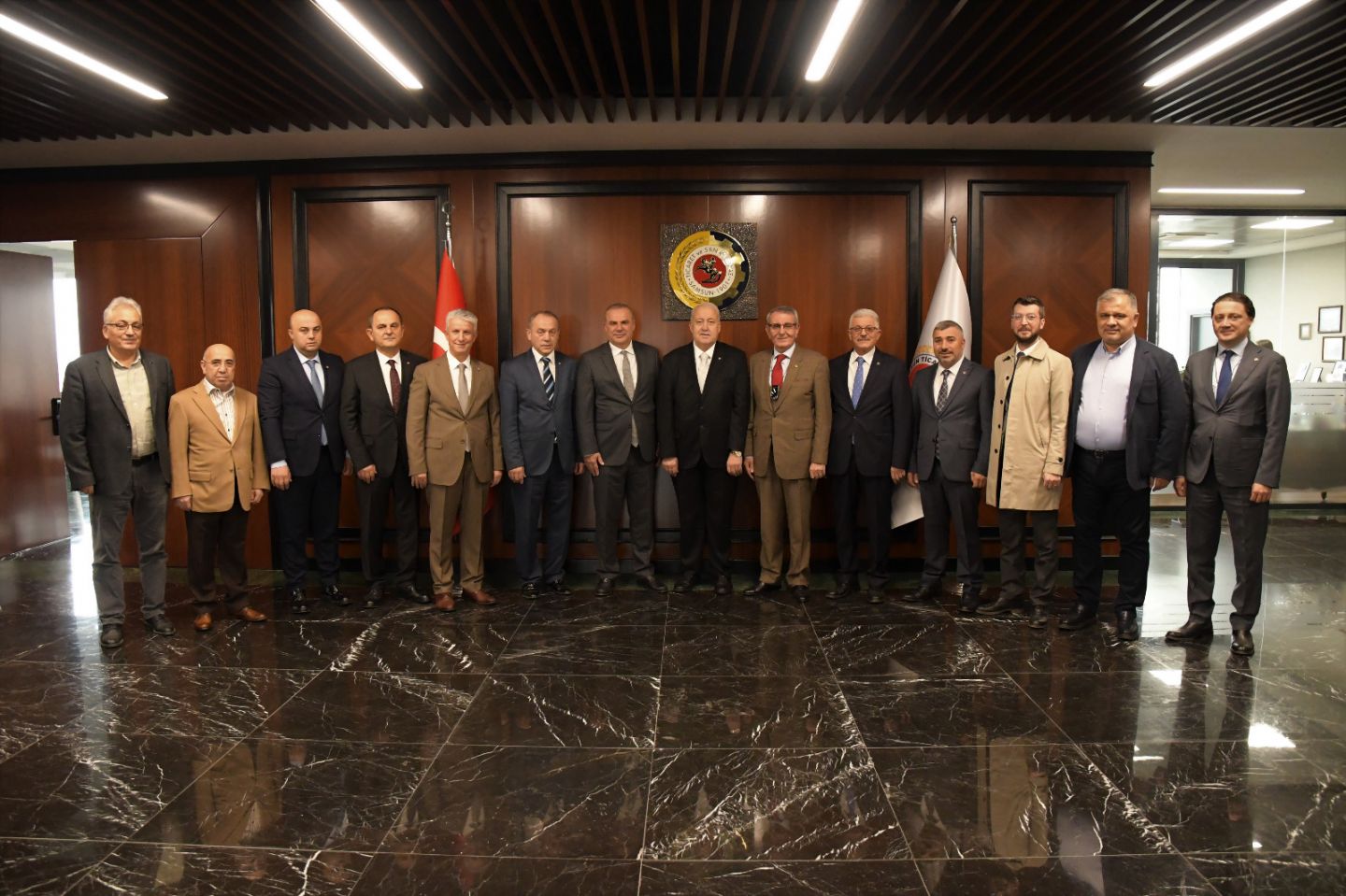 YILMAZ ve Meclisinden Başkan Murzioğlu’na Hayırlı Olsun Ziyareti