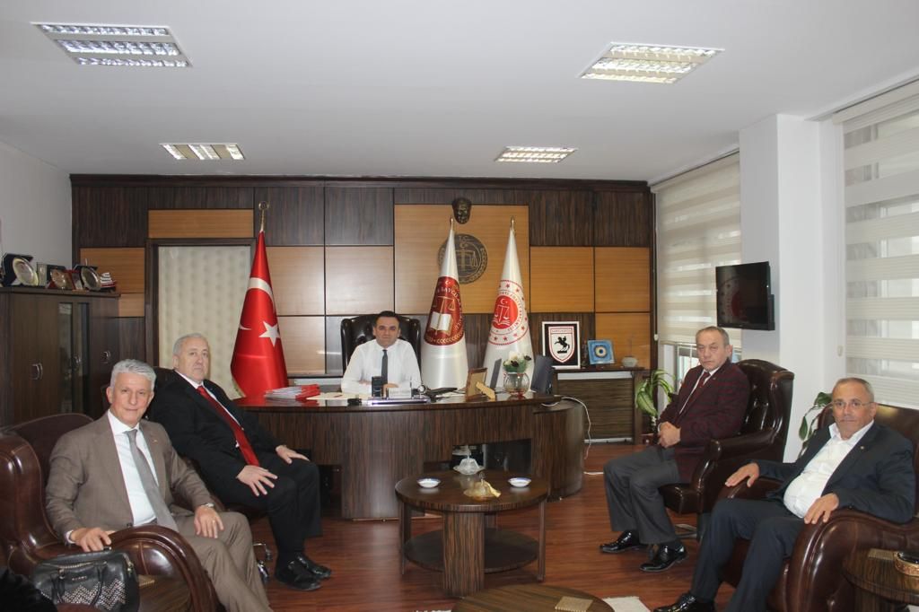 Yılmaz ve ÇTB Meclisinden Başsavcı Yeğin’e Ziyaret