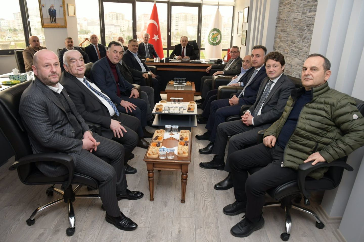 Samsun TSO’dan Çarşamba TB’ye İadeiziyaret