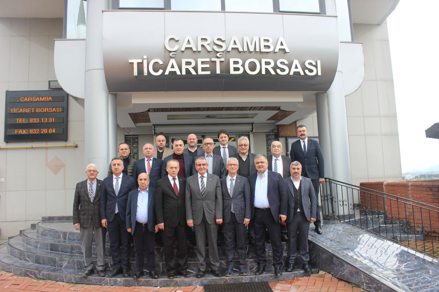 Samsun TSO’dan Çarşamba TB’ye İadeiziyaret