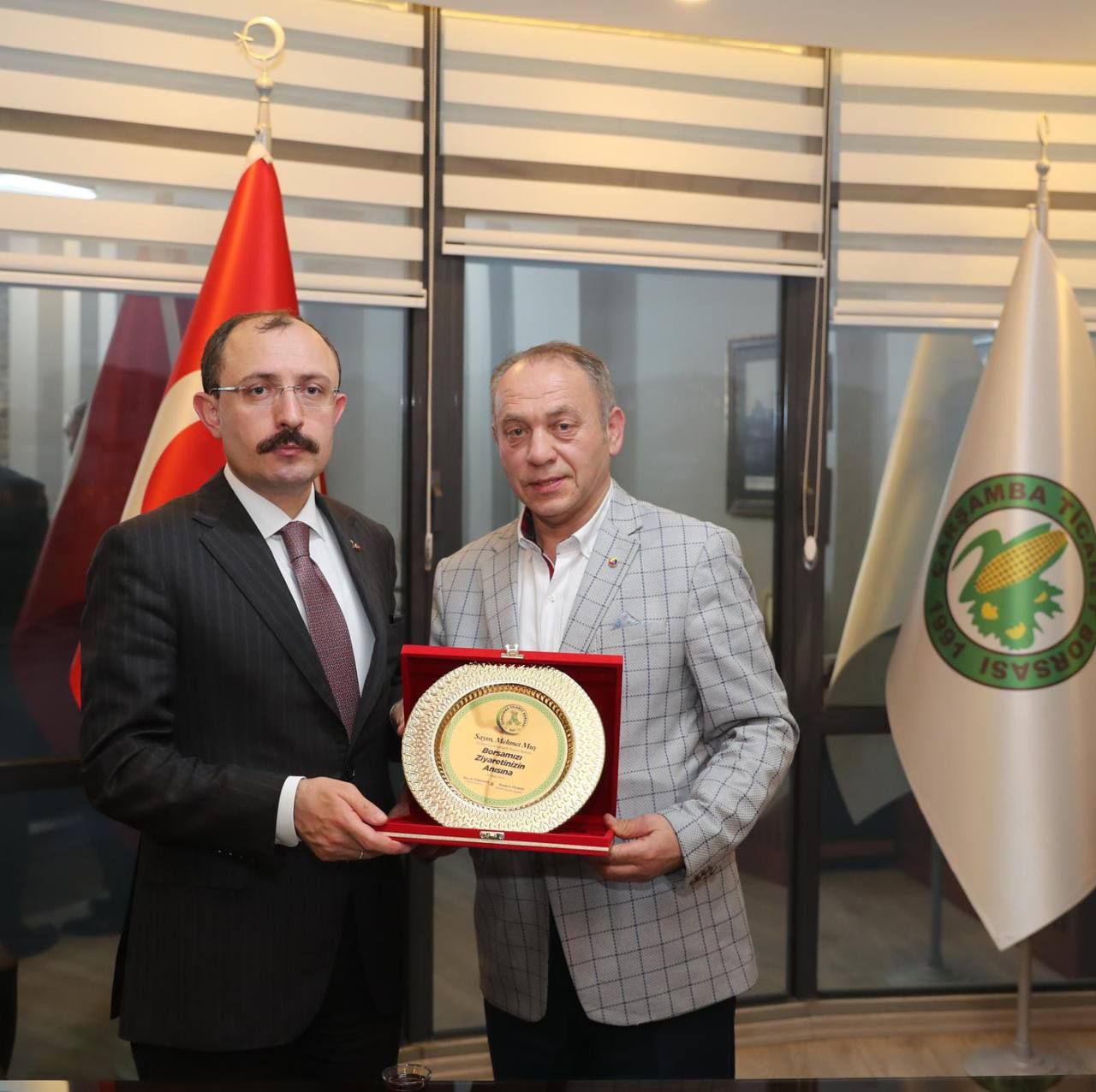 Ticaret Bakanı Mehmet Muş ÇTB'yi Ziyaret Etti