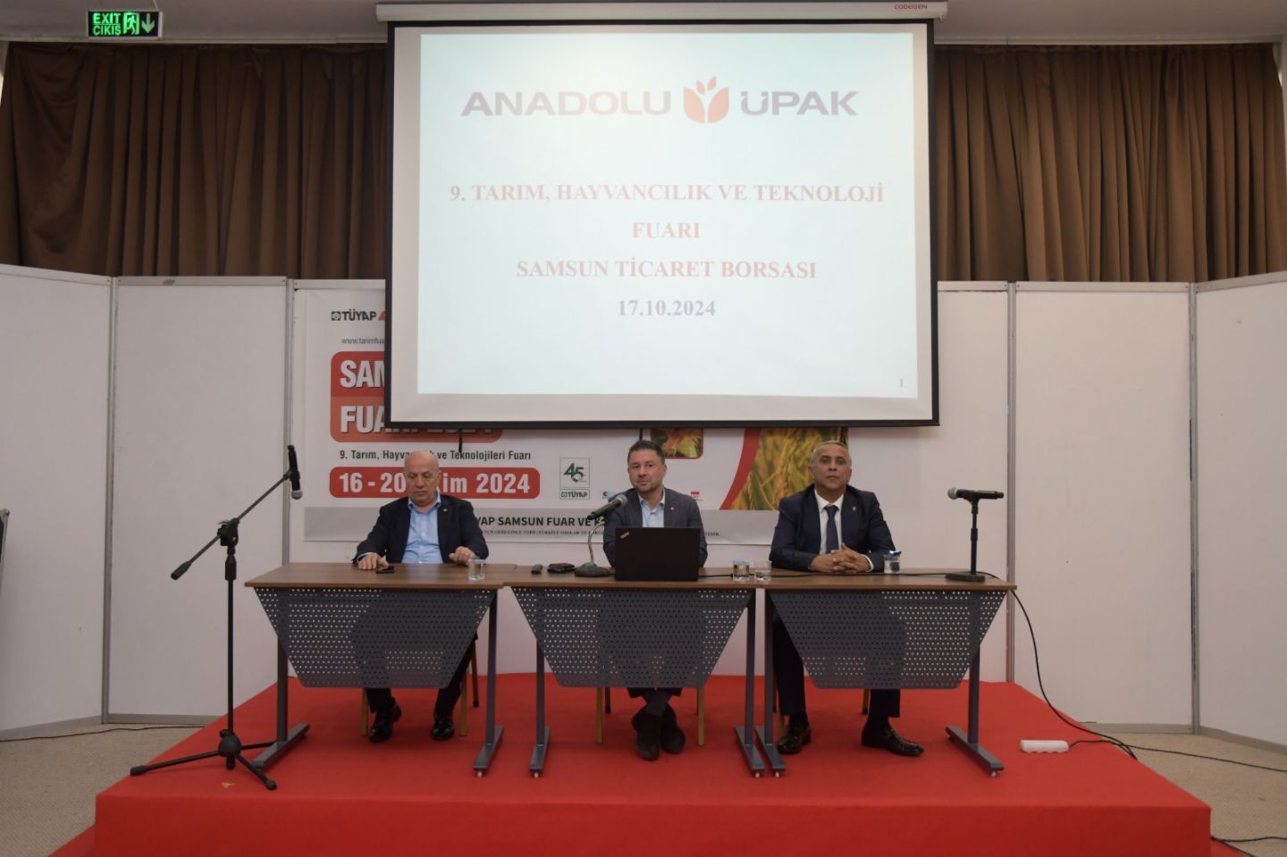Anadolu ÜPAK’dan Çarşamba Ticaret Borsası’na Ziyaret