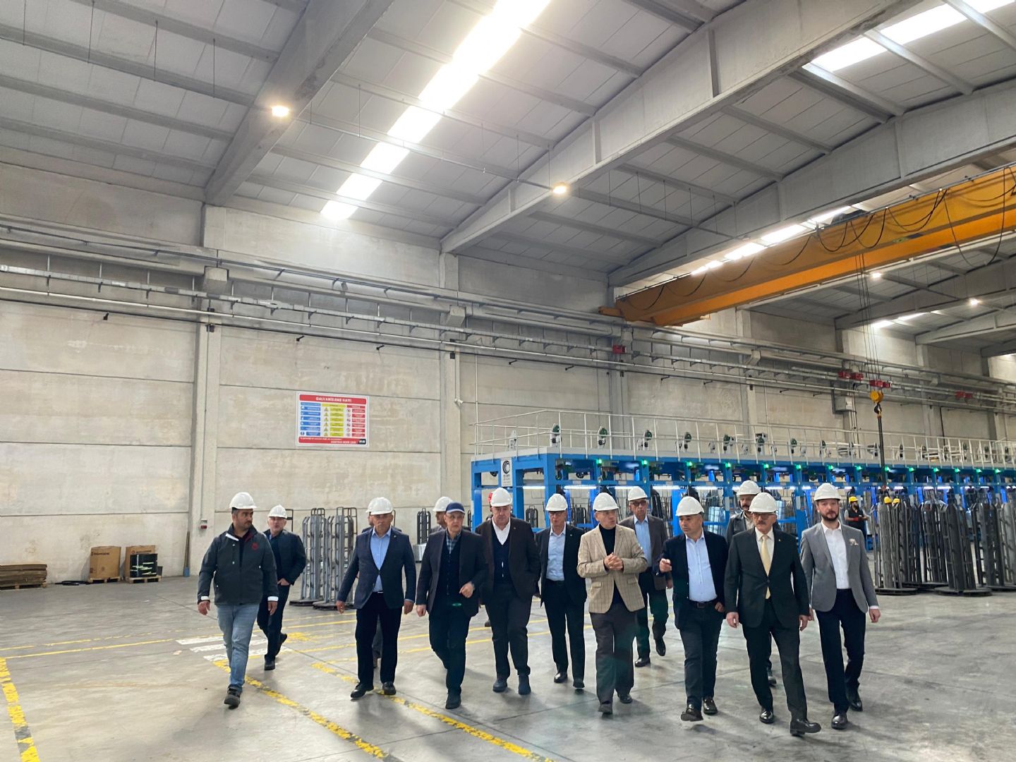 Borsa Meclisinden Albayrak Demir Çelik'e Ziyaret