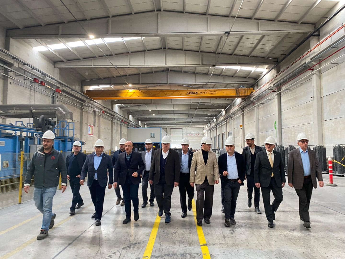 Borsa Meclisinden Albayrak Demir Çelik'e Ziyaret
