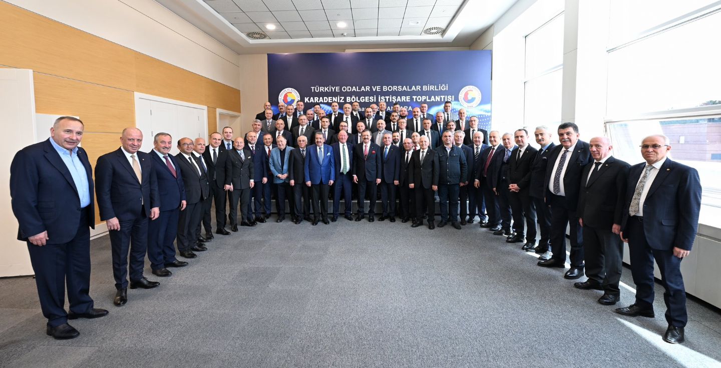 Karadeniz Bölgesi Oda ve Borsaları İstişare Toplantısı Gerçekleştirildi