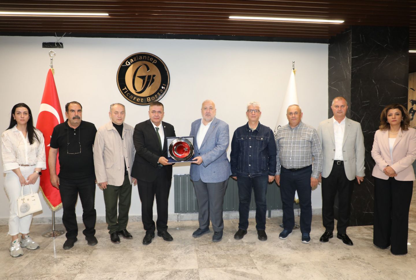 Çarşamba TB'den Gaziantep TB'ye Nezaket Ziyareti