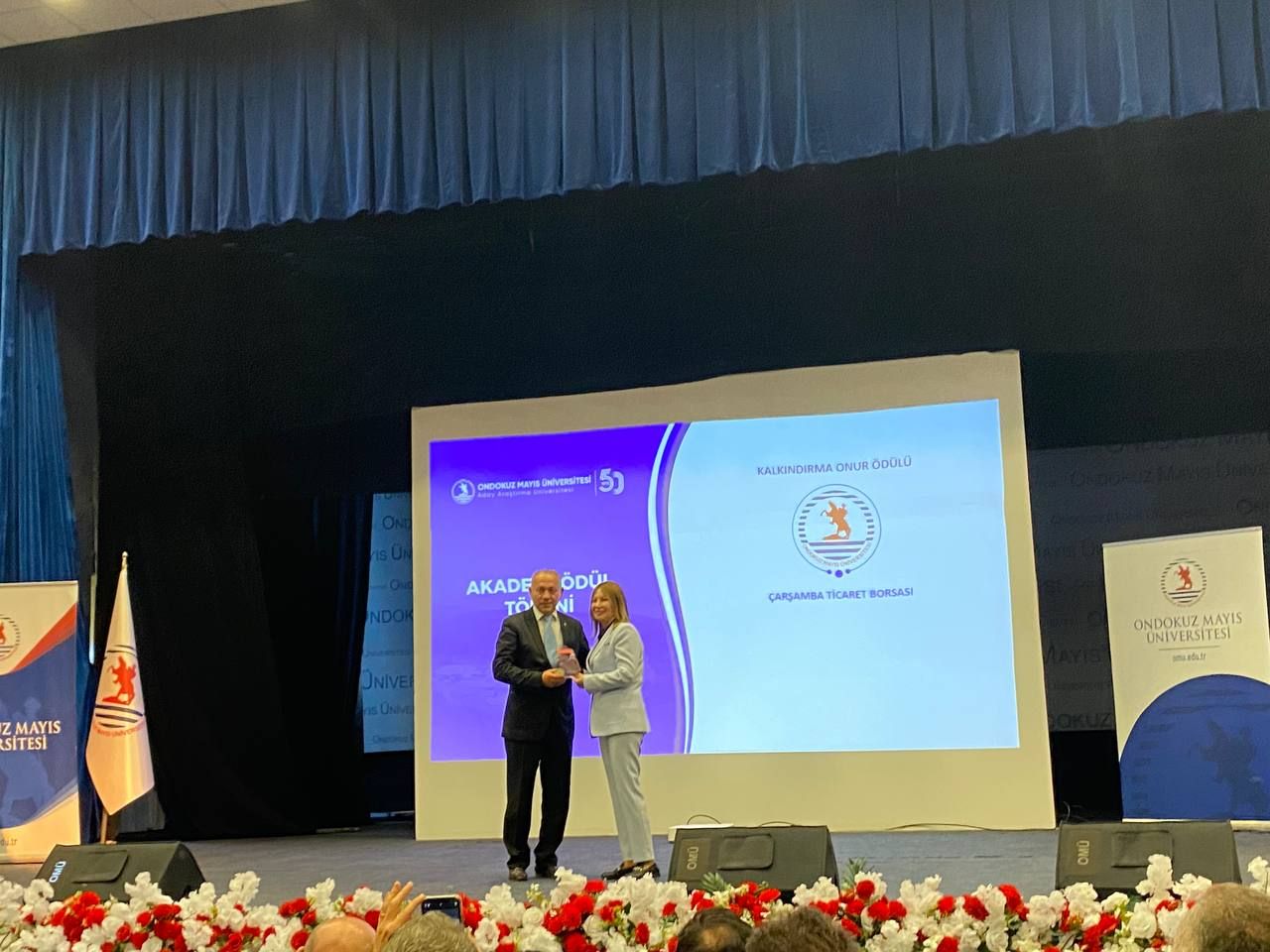 OMÜ 2024 Akademi Ödül Töreni Gerçekleştirildi