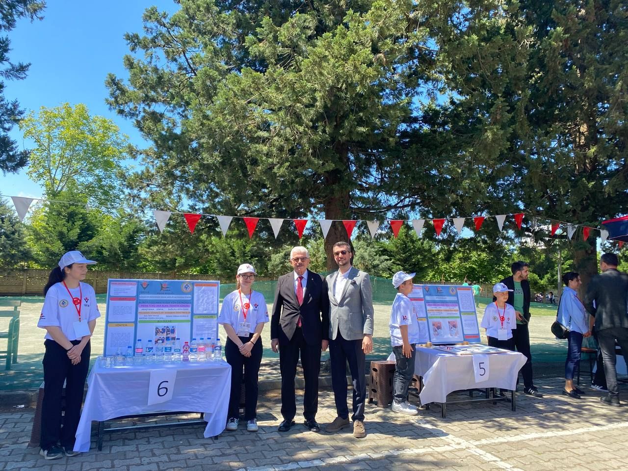 Çarşamba'da Tübitak 4006 Bilim Fuarı Gerçekleştirildi