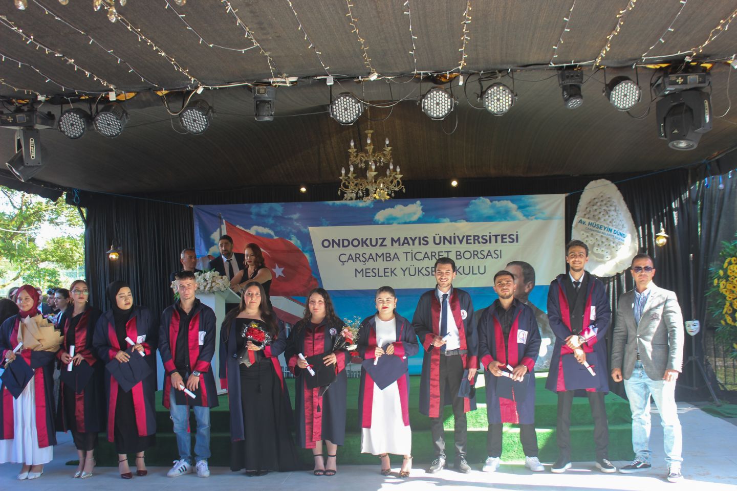 Çarşamba MYO’da Mezuniyet Coşkusu Yaşandı