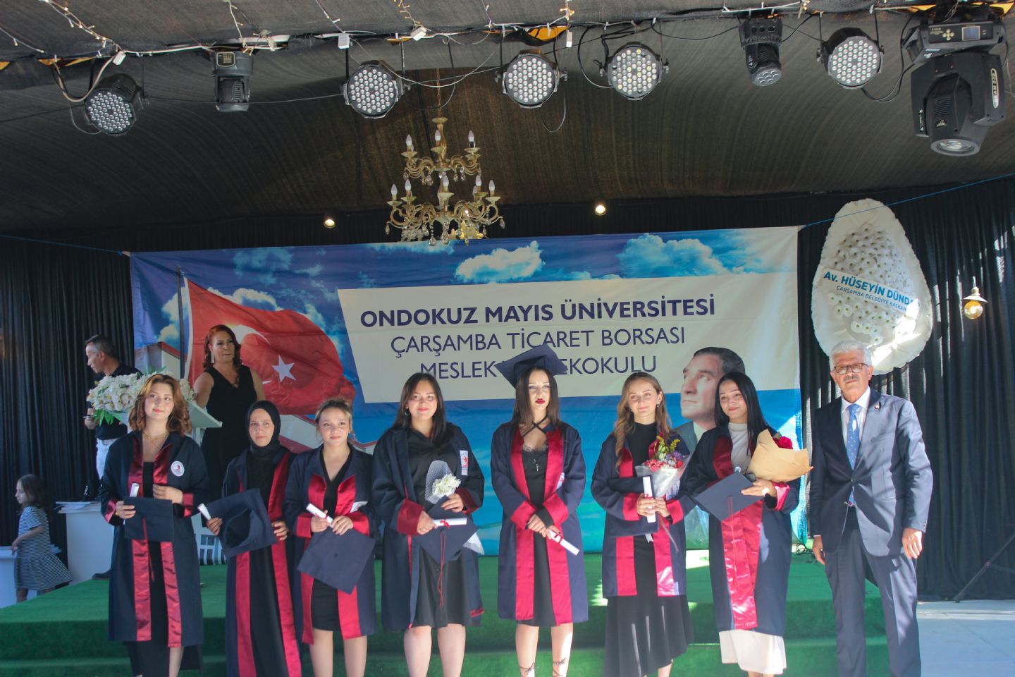 Çarşamba MYO’da Mezuniyet Coşkusu Yaşandı