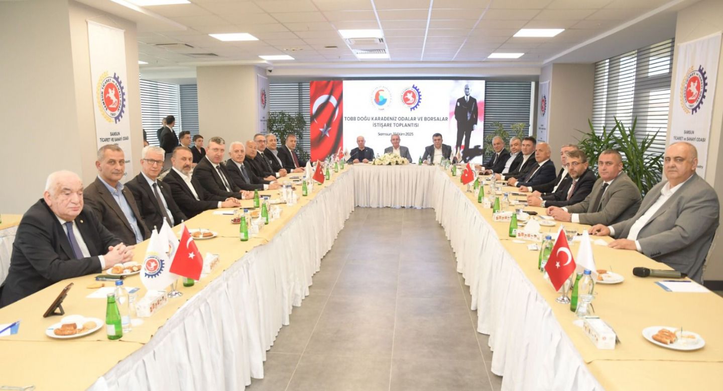 TOBB Doğu Karadeniz Bölge Toplantısı Gerçekleşti