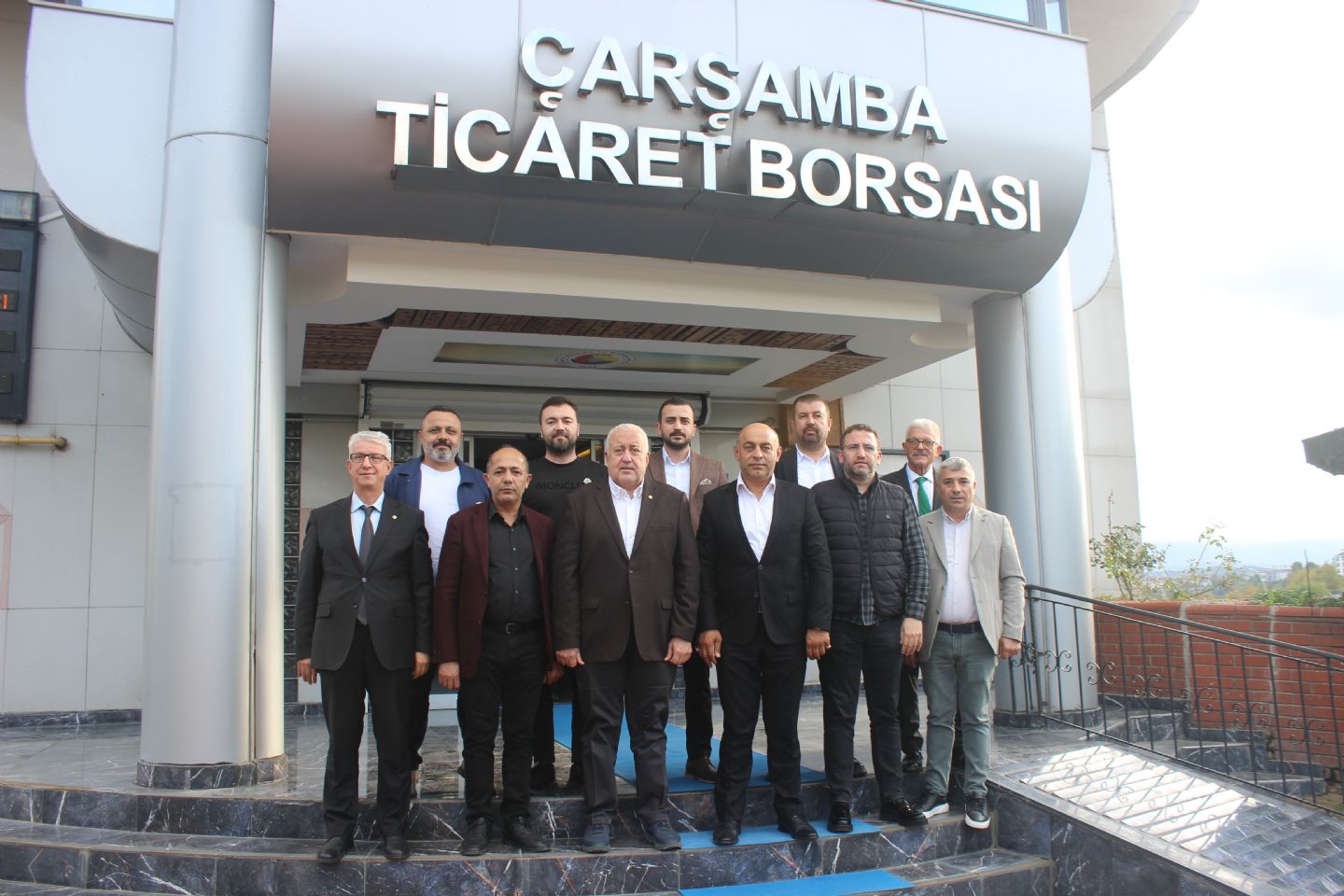 Çarşambaspor Yönetiminden Çarşamba Ticaret Borsası’na Ziyaret