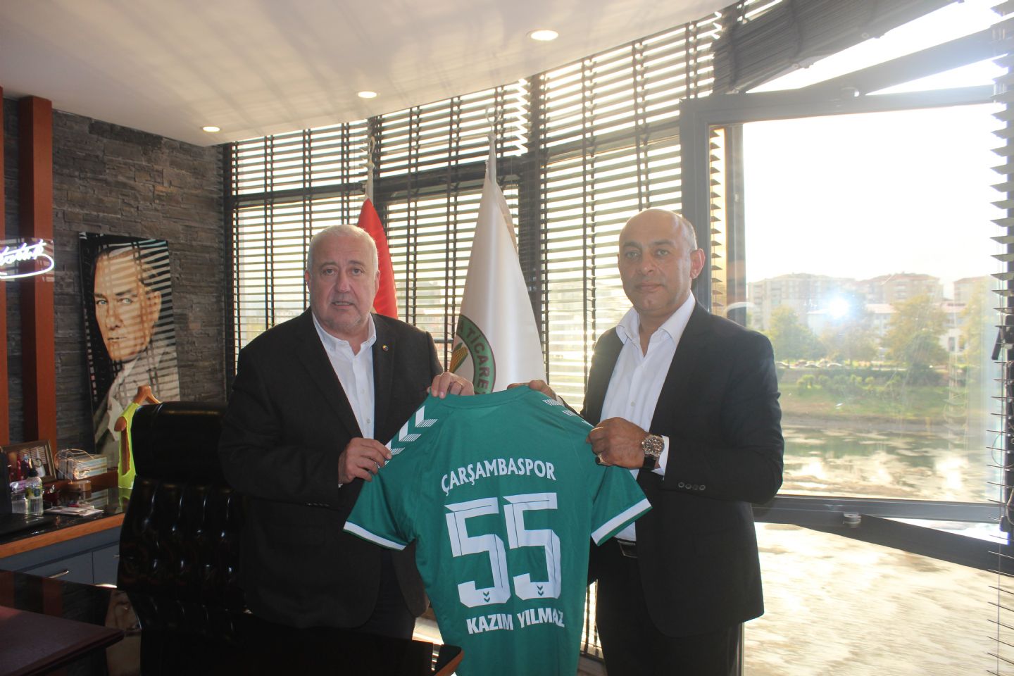 Çarşambaspor Yönetiminden Çarşamba Ticaret Borsası’na Ziyaret