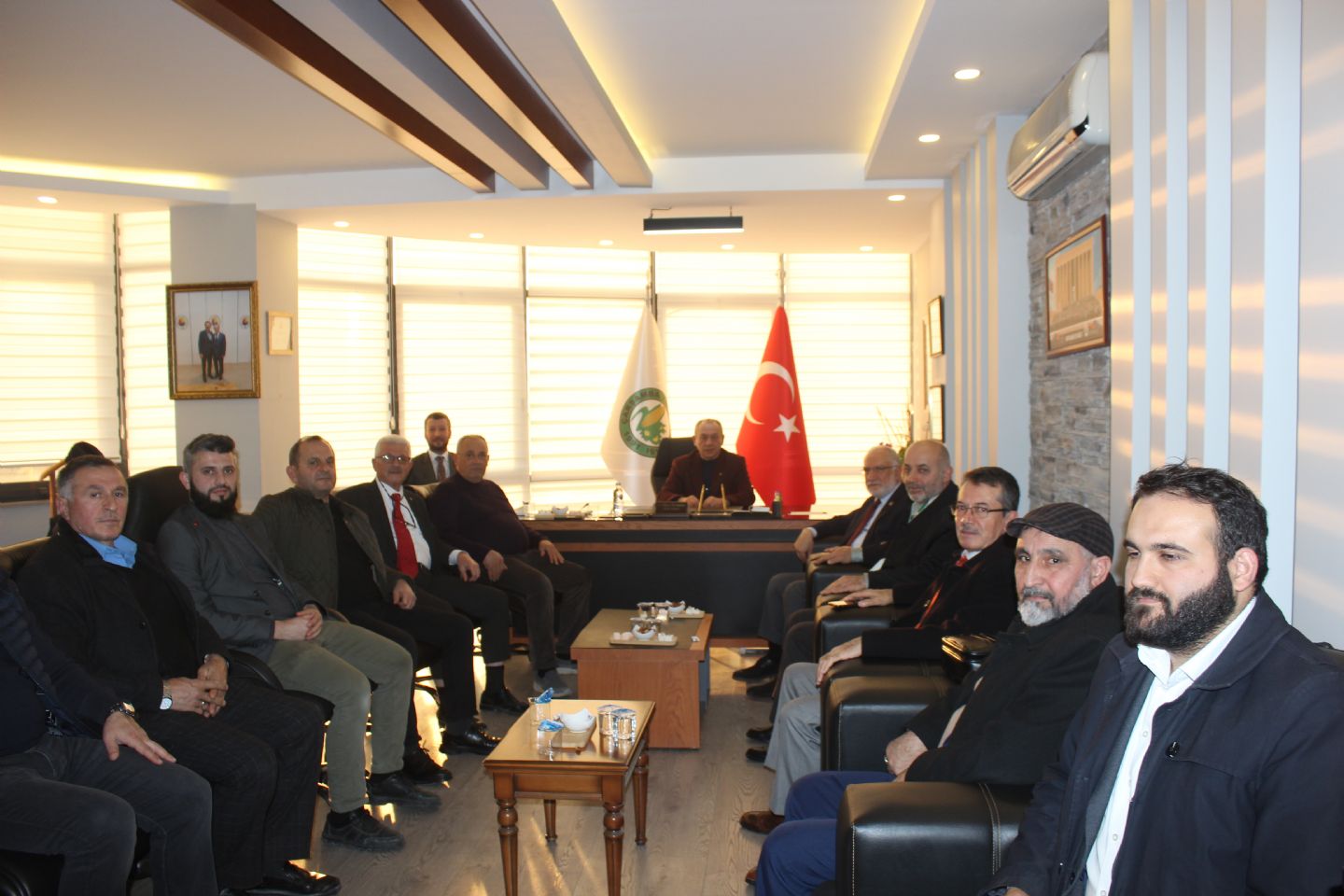 Saadet Partisi Heyetinden Çarşamba Ticaret Borsası’na Ziyaret