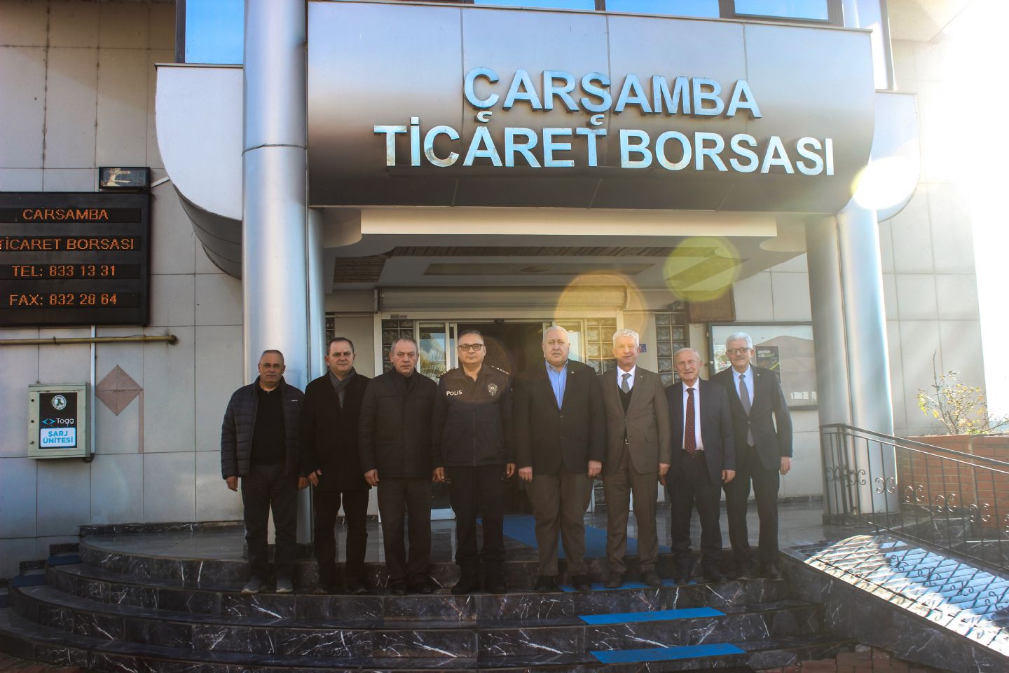 Emniyet Müdürü Ferdi Kuyu’dan ÇTB Başkanı Yılmaz’a Ziyaret 