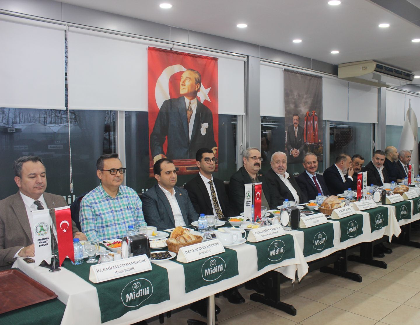 Çarşamba Ticaret Borsası Üyeleri İftar Sofrasında Buluştu