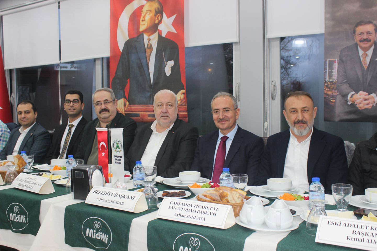 Çarşamba Ticaret Borsası Üyeleri İftar Sofrasında Buluştu