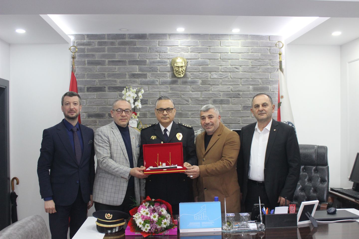 ÇTB'den İlçe Emniyet'ine Anlamlı Ziyaret 