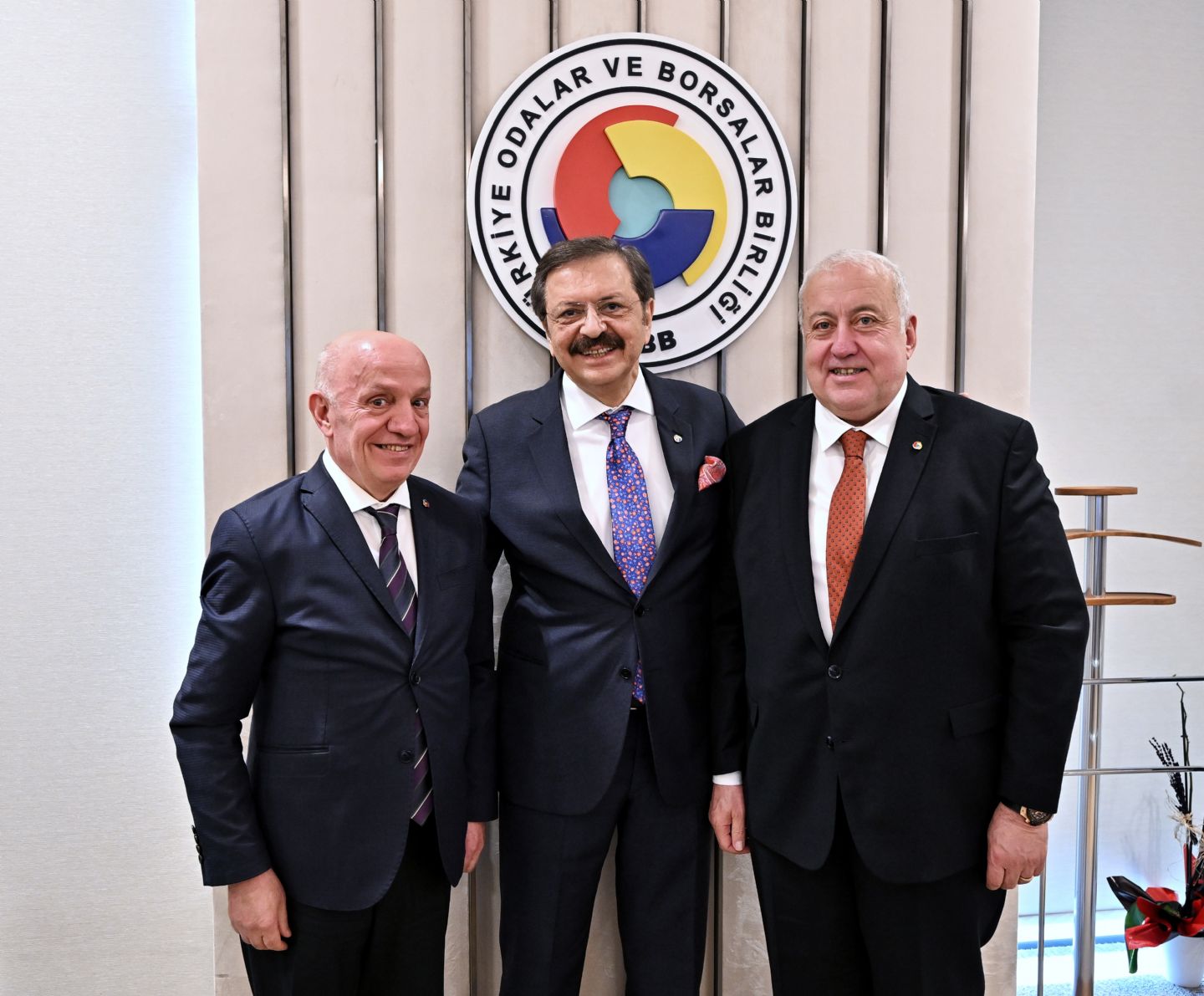 Yılmaz ve Çakır'dan Hisarcıklıoğlu'na Ziyaret