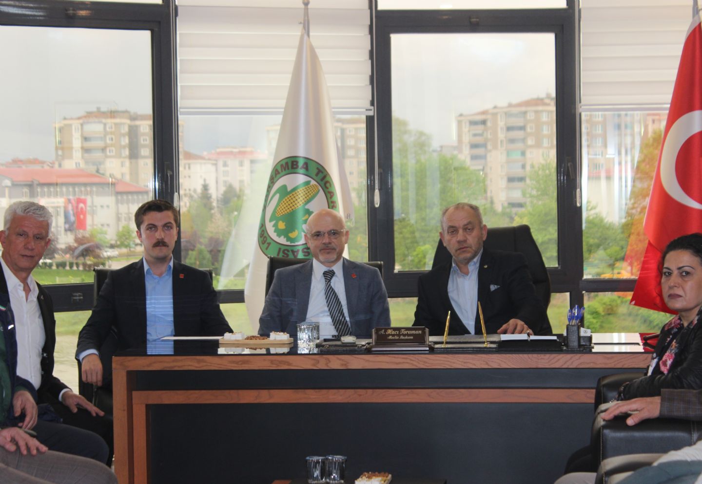 CHP Heyetinden Çarşamba Ticaret Borsası’na Ziyaret