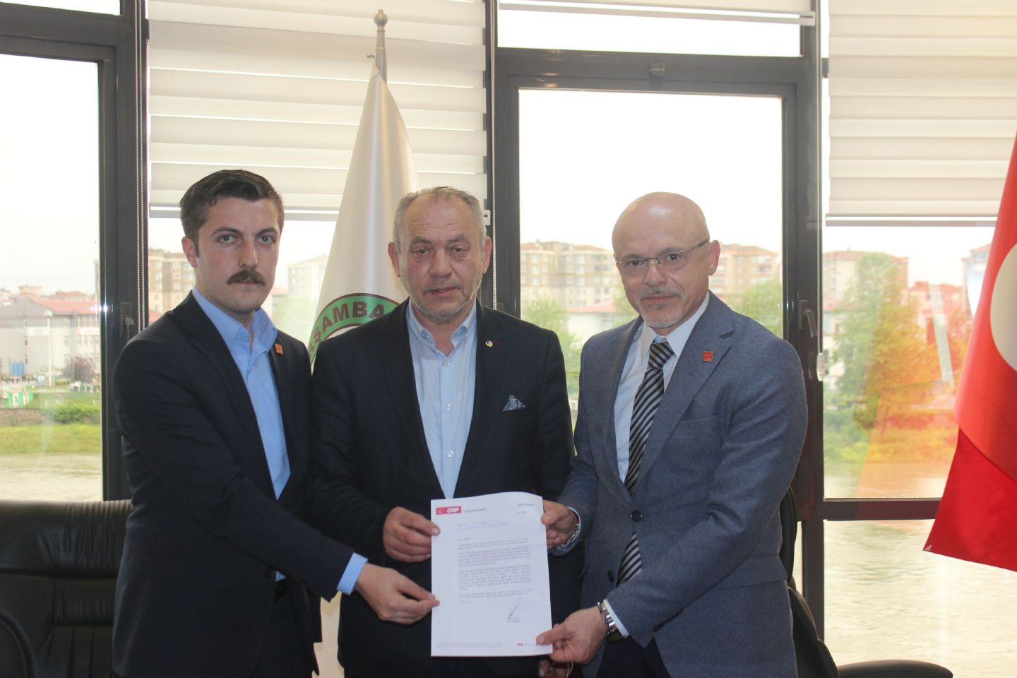 CHP Heyetinden Çarşamba Ticaret Borsası’na Ziyaret