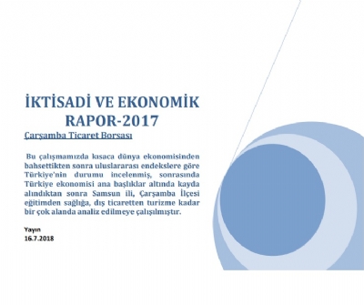 2017 Yılı İktisadi ve Ekonomik Rapor
